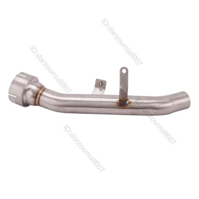 For Suzuki GSXS1000 2015-2022 Motorcycle Exhaust Escape Mid Link Pipe Stainless - Image 1 of 4