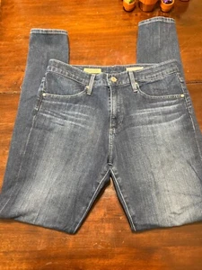 AG Adriano Goldschmied Farrah Skinny High Rise Jeans Contour 360° Size 29R - Picture 1 of 5
