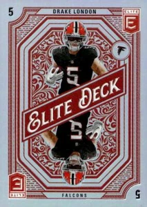 2024 Donruss Elite #2 Drake London Elite Deck - Picture 1 of 2