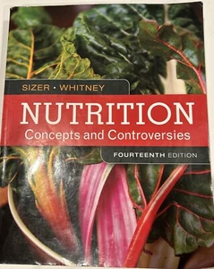 Nutrition : Concepts and Controversies by Ellie Whitney, 14th Edition, 2017 - Picture 1 of 3