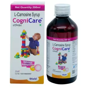 Shield Cognicare L-Carnosine Syrup (200ml) Bubblegum Flavor - Picture 1 of 2