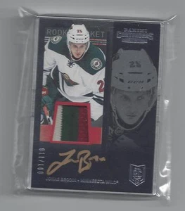 JONAS BRODIN PANINI CONTENDERS 2013-14 PATCH & AUTOGRAPHED ROOKIE CARD - Picture 1 of 1