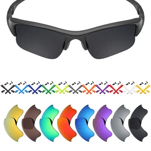 hdhut Polarized Lenses & Rubber Kit for-Oakley Flak Jacket XLJ Sunglass - Opt. - Picture 1 of 31