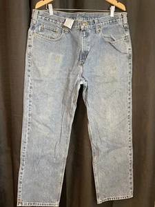 Carhartt Denim Jeans Mens Relaxed Fit Casual Workwear Size 38x30. See Photos - Picture 1 of 9
