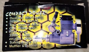 AP Yellowjacket .15 RC Nitro Airplane Engine w/OS LC3 Glow Plug - NIB - Picture 1 of 3