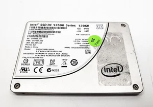 Intel SSD DC S3500 120GB SATA 6GB/s 2.5" Laptop SSD SSDSC2BB120G4L 03T7887 - Picture 1 of 3