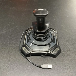 Logitech Attack 3 USB Gaming Joystick Model J-UJ18, Black - Picture 1 of 5
