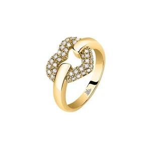 Anello MORELLATO donna Bagliori acciaio dorato / cuore - Imagen 1 de 3
