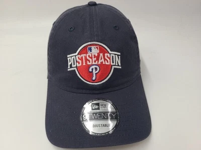 Philadelphia Phillies Postseason New Era 9Twenty Strapback Adjustable Hat Cap - Image 1 of 4