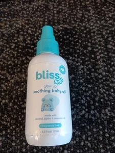 Bliss Baby Oil, All Natural, Premium & Fragrance Free, Vegan - Made with Orga... - Picture 1 of 1