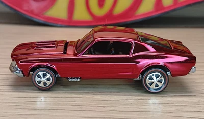 New Hot Wheels RLC Mattel's 80th Anniversary Original 16 Ruby Custom Mustang  - Image 1 of 4