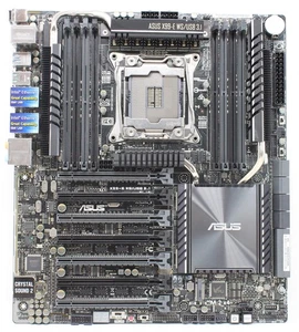 Zócalo de placa base ASUS X99-E WS/USB 3.1 Intel X99 E-ATX LGA 2011-3 (#19662) - Imagen 1 de 3