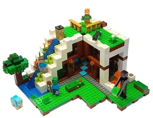 Lego 21134 Minecraft DIE WASSERFALLBASIS mit Anleitung - Bild 1 von 6