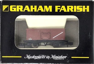 Graham Farish 373-201A 16 Ton Steel Mineral Wagon B68998 in BR Bauxite Livery - Picture 1 of 2