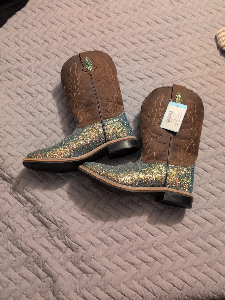 Smoky Mountain Boots Glitter Cowboy Boots Size 8 - Image 1 of 1
