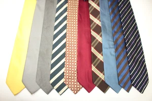 LOT OF 10 LORD BYRON silk ties. Made in Italy F85472 - Picture 1 of 2