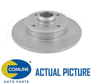 REAR BRAKE DISCS PAIR COMLINE 2 PCS FOR VW JETTA 2 L - Picture 1 of 4