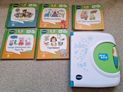 Vtech Magi Book V2 Inklusive Bücher Peppa Pig Paw Patrol Tierbabys Cory Flitzer - Bild 1 von 4