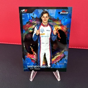 2024 Topps Finest Formula 1 Rare Blue Refractor /99 Santiago Ramos #248 - Bild 1 von 3