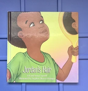 Jordan's Hair by Ed & Sonya Spruill - Hardcover Book Kid Children - GOOD - Imagen 1 de 6