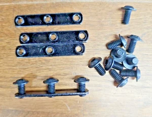 60 1/4-20 3358 Triple Slide-In Economy T-Nut w/1/4-20 x .500 flanged head screw - Picture 1 of 2