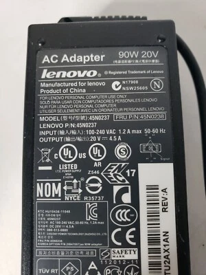 Адаптер переменного тока зарядное устройство для Lenovo Thinkpad V330-15ISK 81AW 0B47481 45N0236 45N0237 - Изображение 1 из 4
