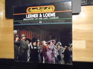 RARE OOP TIME LIFE Lerner & Loewe 3x CASSETTE TAPE BOX SET My Fair Lady CAMELOT - Picture 1 of 2