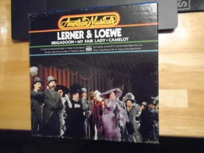 RARE OOP TIME LIFE Lerner & Loewe 3x CASSETTE TAPE BOX SET My Fair Lady CAMELOT - Image 1 of 2