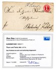 Taxis GA U27A ideal BAHNPOST HALLE-EISENACH +hsl gest. BPP BEFUND -,-EUR (BA7882