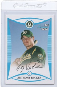 2008 2011 Bowman Prospects Draft  ANTHONY RECKER  QtyDiscto63%