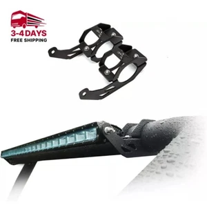 LED Light Bar Mounting Brackets Set - Picture 1 of 9