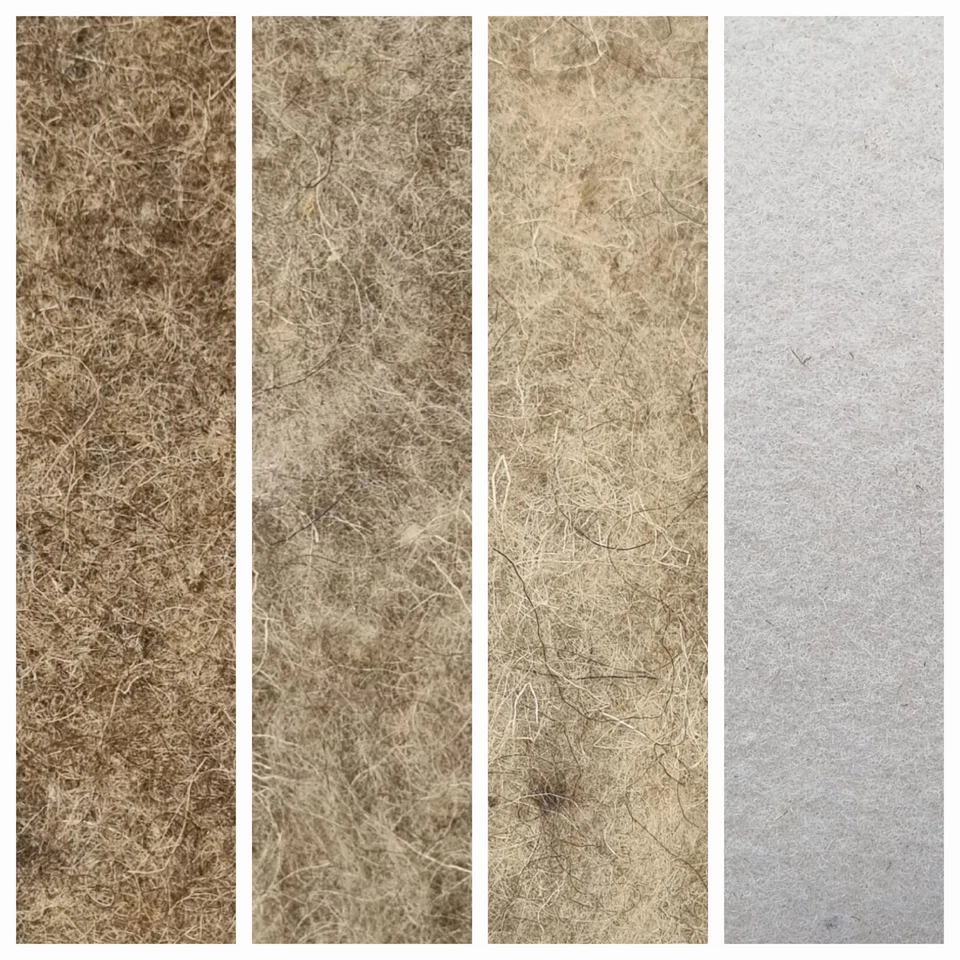 Filz, 100% Schurwolle, Wollfilz, Filzmatte Schafwolle 5 m - Bild 1 von 4