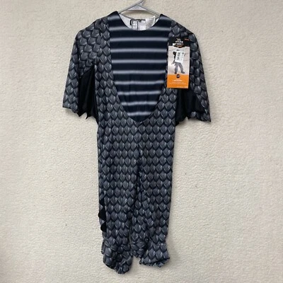 Toddler Dark Dragon Halloween Costume Jumpsuit & Tail  2T-3T (missing headpiece) - Image 1 of 4