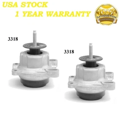 2PCS MOTOR &TRANS MOUNT FIT FORD TRANSIT-150,250,350,350 HD 15-19 3.2L 3.5L 3.7L - Image 1 of 3