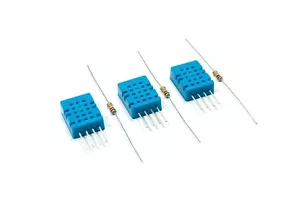 3pcs DHT-11 Digital Temperature / Humidity Sensor + 10K Resistors DHT 11 DHT11 - Picture 1 of 4