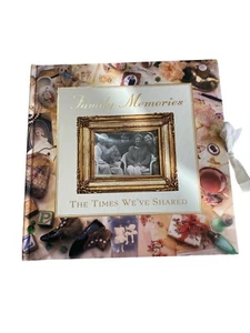 Family Memories Photo Album Scrapbook New - Picture 1 of 5
