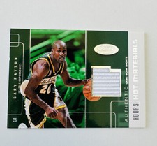 Gary Payton 2002-03 Hoops Hot Prospects Hot Materials SuperSonics Jersey