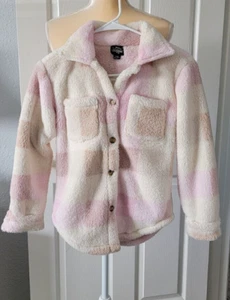 My Destiny Flufly Jacket Girls Size 10/12 - Picture 1 of 6