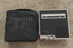 Vintage Panasonic All Transistor Tape Recorder RQ-116 w/Case - 4444 Track - Picture 1 of 9