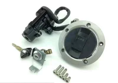 Lockset Ignition Trunk Tank Gas Cap Key 2006 Suzuki GSXR750 1286 x - Image 1 of 4