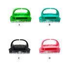 Hair Brush Silicone Washing Hairbrush Portable Hair Scalp Brush with Anti- for