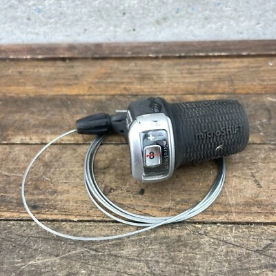 Microshift Grip Shift 8 Speed DS85-8 Shifter Rear Twist 8s Fits Sram - Image 1 of 4