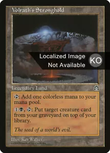 Volrath's Stronghold (KO) STH Korean LP MTG - Picture 1 of 1