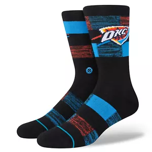 NBA X Stance Cryptic Collection Crew Socks - Oklahoma City Thunder - Picture 1 of 1
