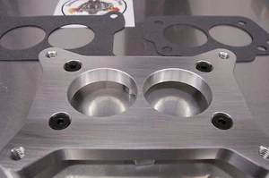 Fits Holley Sniper EFI Two Barrel Large GM Rochester 2GC Carburetor Adapter - Picture 1 of 9
