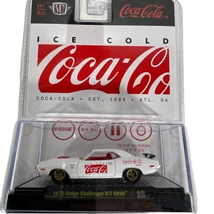Coca-Cola 1970 Dodge Challenger R/T Hemi M2 Machines A49 24-47 New in Package - Picture 1 of 9