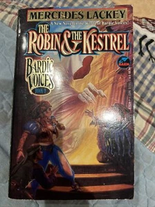 The Robin & the Kestrel Bardic Voices #2 Mercedes Lackey 1993 HCDJ 1st Ed - Picture 1 of 2
