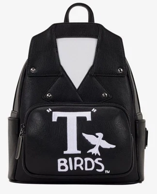 Новый с Ярлыками Loungefly смазки кино T-Birds кожаная куртка косплей 80-х фигурный рюкзак - Изображение 1 из 4