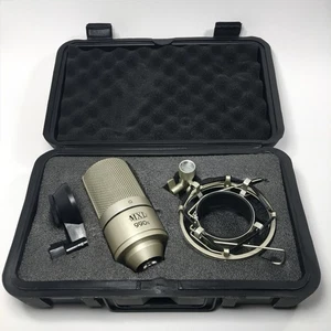 MXL 990 Condenser Microphone with Case and Shock Mount, Full Set, Tested Works! - Picture 1 of 22
