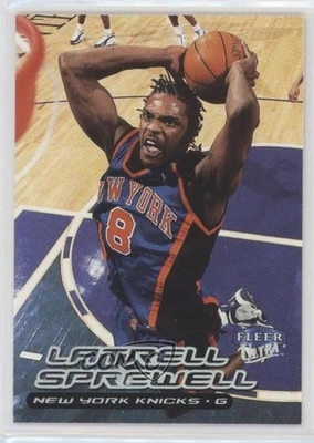 1999-00 Fleer Ultra Latrell Sprewell #45 - Image 1 of 2